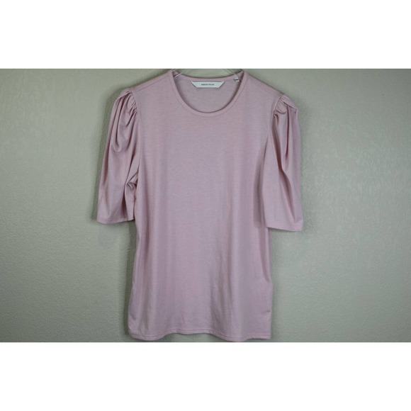 Rebecca‎ Taylor Top Women XS Light Pink Soft Capsule Classic Staple Basic Light - Picture 1 of 10
